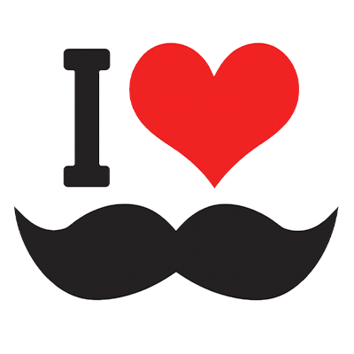 Chupeta I love moustache estilo1, perfeita para os pequenos com estilo! Disponível na chupeta-bebe.com.
