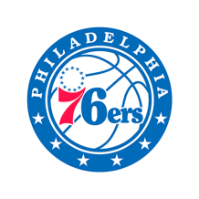Chupeta Philadelphia 76ers, perfeita para os pequenos fãs de basquetebol. Conforto e estilo para o seu bebé!