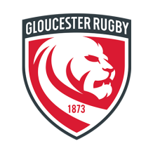 Chupeta Gloucester Rugby, perfeita para os pequenos fãs do rugby. Um acessório estiloso e confortável para o seu bebé.