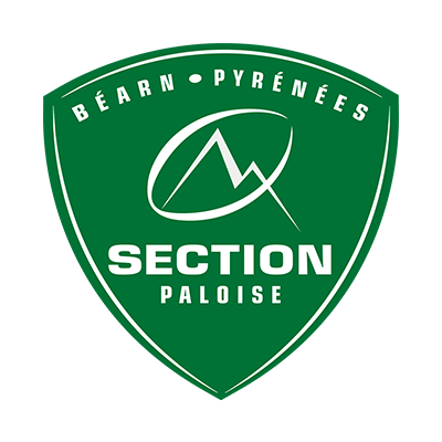 Logo da Section Paloise, ideal para personalizar artigos adoráveis para bebés. Disponível em chupeta-bebe.com.