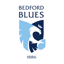 Logo Bedford Blues, ideal para personalizar os artigos do seu bebé com estilo e conforto. Disponível em chupeta-bebe.com.