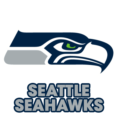 Chupeta para bebé Seattle Seahawks, perfeita para os fãs do futebol americano. Estilo e conforto para os pequenos.