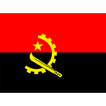 Bandeira Oficial de Angola para personalizar o quarto do seu bebé com estilo e cultura. Ideal para quartos de bebés!