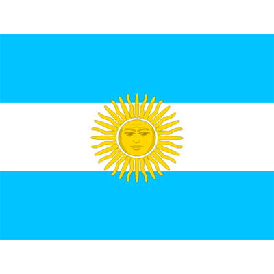 Bandeira Oficial da Argentina para decorar itens do bebé com estilo e fofura. Perfeito para o quarto e acessórios!