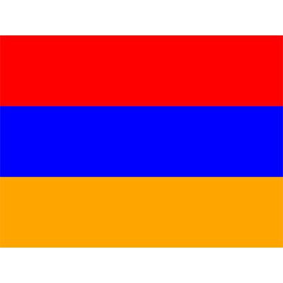 Bandeira Oficial da Armênia em produtos para bebé, perfeita para personalizar chupetas e acessórios. Disponível em chupeta-bebe.