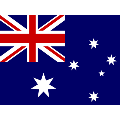 Bandeira Oficial da Austrália, ideal para personalizar artigos de bebé com um toque australiano. Perfeito para os pequenos!
