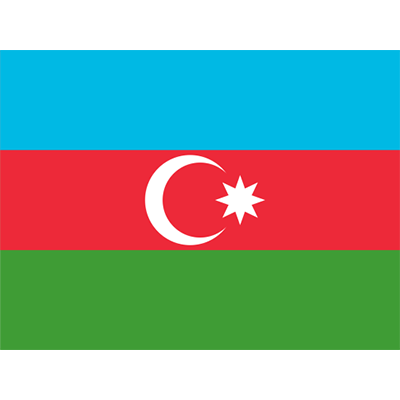 Bandeira Oficial do Azerbaijão para personalizar o estilo do seu bebé. Perfeito para bodies e acessórios! Disponível em chupeta-