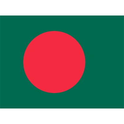 Bandeira Oficial de Bangladesh para decorar o quarto do seu bebé. Um toque especial e único para os mais pequenos.