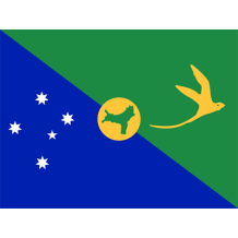 Bandeira Oficial da Ilha do Natal para personalizar itens do seu bebé com estilo e originalidade. Ideal para prendedores e chupe