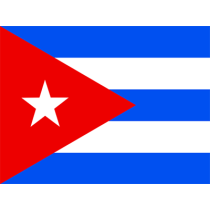 Bandeira Oficial de Cuba para bebés, perfeita para acessórios como chupetas e babetes. Celebre o estilo desde cedo!