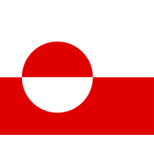 Bandeira Oficial da Groenlândia para complementar o estilo do seu bebé. Perfeito para bodies e acessórios divertidos.