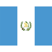 Bandeira Oficial da Guatemala, perfeita para personalizar artigos de bebé como bodies e babetes. Conheça mais em chupeta-bebe.co