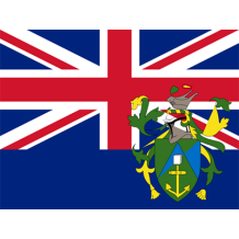 Bandeira Oficial das Ilhas Pitcairn, ideal para personalizar artigos de bebé com estilo e originalidade.
