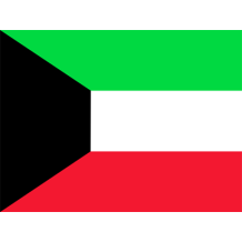 Bandeira Oficial do Kuwait, ideal para personalizar acessórios de bebé e celebrar a cultura desde cedo. Disponível em chupeta-be