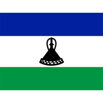 Bandeira Oficial do Lesoto, perfeita para personalizar artigos de bebé. Um toque único para o seu pequeno!