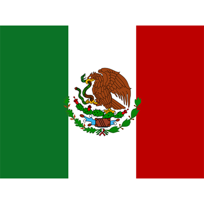 Bandeira Oficial do México em itens para bebé, perfeita para expressar cultura e estilo desde pequenos no chupeta-bebe.com.
