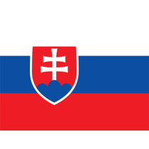 Bandeira Oficial da Eslováquia, ideal para inovar os acessórios do seu bebé com um toque cultural. Disponível em chupeta-bebe.co