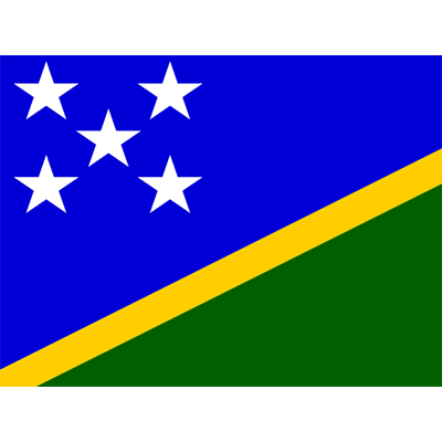 Bandeira Oficial das Ilhas Salomão, perfeita para acessórios e roupas de bebé. Descubra mais em chupeta-bebe.com.