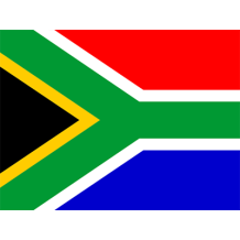 Bandeira Oficial da África do Sul para bebés, perfeita para personalizar acessórios e criar um estilo único. Disponível em chupe