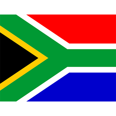 Bandeira Oficial da África do Sul para bebés, perfeita para personalizar acessórios e criar um estilo único. Disponível em chupe