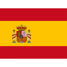 Bandeira Oficial da Espanha, perfeita para personalizar acessórios de bebé como bodies e babetes. Ideal para os pequenos patriot