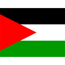 Bandeira Oficial do Estado da Palestina, ideal para personalizar o quarto do seu bebé com estilo e significado.