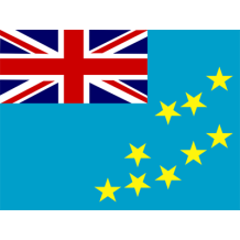 Bandeira Oficial de Tuvalu, um toque original para os acessórios do seu bebé. Confira em chupeta-bebe.com.