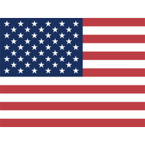 Bandeira Oficial das Ilhas Menores Distantes dos Estados Unidos, ideal para personalizar acessórios para bebés.