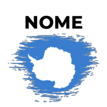 Bandeira com efeito pincel Antártida, ideal para personalizar o quarto do bebé. Dê um toque especial ao espaço!