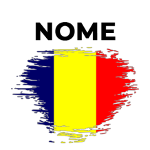 Bandeira efeito pincel Chade, perfeita para dar um toque único aos acessórios do seu bebé. Ideal para personalizar o estilo!