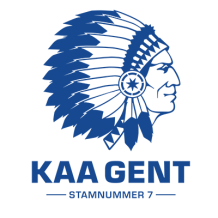 Descubra o estilo com o logotipo KAA Gent, ideal para bebés. Perfeito para itens de moda e acessórios infantis.