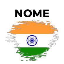 Bandeira Índia efeito pincel, ideal para personalizar os acessórios do seu bebé com estilo e originalidade. Disponível em chupet