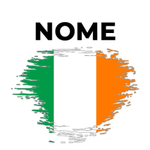 Bandeira efeito pincel Irlanda, perfeita para personalizar artigos de bebé com estilo e originalidade. Disponível na nossa loja!