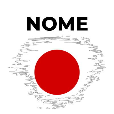 Bandeira do Japão com efeito pincel, perfeita para dar um toque especial aos artigos do seu bebé na chupeta-bebe.com.
