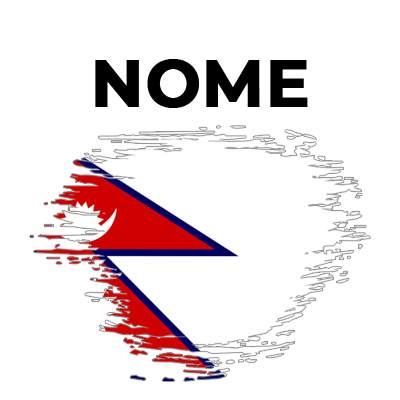 Bandeira efeito pincel Nepal, um toque divertido e estiloso para os acessórios do seu bebé. Perfeito para chupetas e prendedores