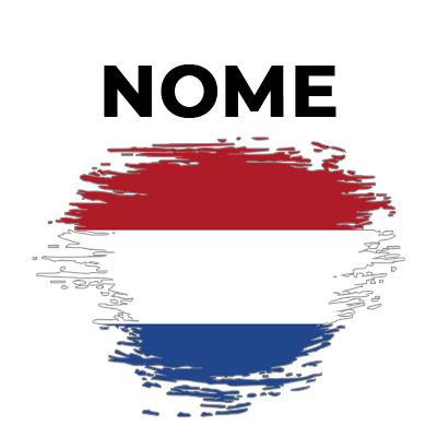 Bandeira efeito pincel Países Baixos, ideal para dar um toque divertido aos acessórios do seu bebé. Disponível em chupeta-bebe.c