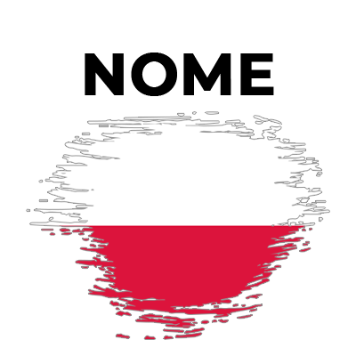 Bandeira efeito pincel Polônia, perfeita para personalizar os itens do seu bebé com um toque divertido e único. Ideal para chupe