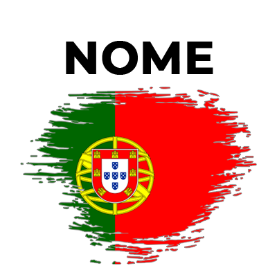 Bandeira efeito pincel de Portugal, ideal para personalizar os acessórios do seu bebé com um toque nacional.