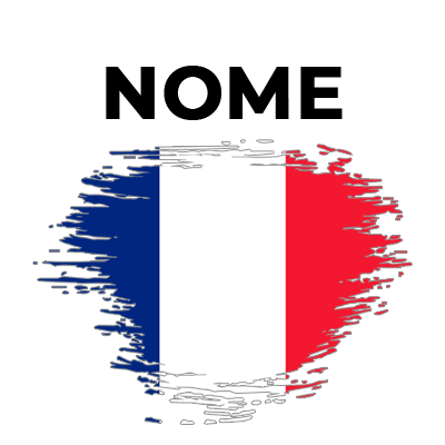 Bandeira com efeito pincel de Saint Barthélemy, ideal para personalizar o look do seu bebé com estilo único.