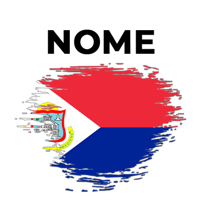 Bandeira efeito pincel Sint Maarten, um toque divertido para o estilo do seu bebé. Disponível em chupeta-bebe.com.