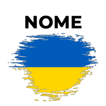 Bandeira efeito pincel Ucrânia, ideal para personalizar itens do seu bebé. Descubra mais em chupeta-bebe.com.