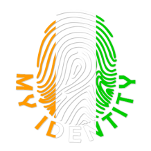 Pegada My Identity Costa do Marfim, ideal para personalizar e identificar artigos do seu bebé com estilo e segurança.