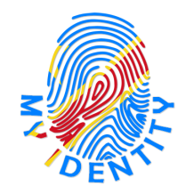 Pegada My Identity República Democrática do Congo, ideal para personalizar os artigos do seu bebé com estilo único.