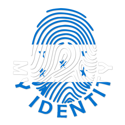 Pegada My Identity Honduras, um toque de originalidade para o seu bebé. Perfeito para chupetas e acessórios.