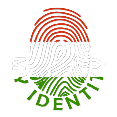 Pegada My Identity Hungria, ideal para personalizar os acessórios do seu bebé com estilo e originalidade.