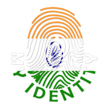 Pegada My Identity Índia: um token único para o seu bebé, ideal para identificar chupetas e outros acessórios.