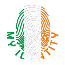 Pegada My Identity Irlanda, um toque único para artigos de bebé, com estilo e identidade. Ideal para chupetas e acessórios.