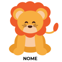 Estilo Leão 3, um adorável produto para bebé que traz charme e diversão ao dia a dia. Ideal para os pequenos aventureiros!