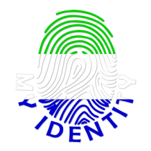 Pegada My Identity Serra Leoa, o acessório divertido e seguro para o seu bebé, ideal para chupetas e prendedores.