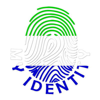 Pegada My Identity Serra Leoa, o acessório divertido e seguro para o seu bebé, ideal para chupetas e prendedores.